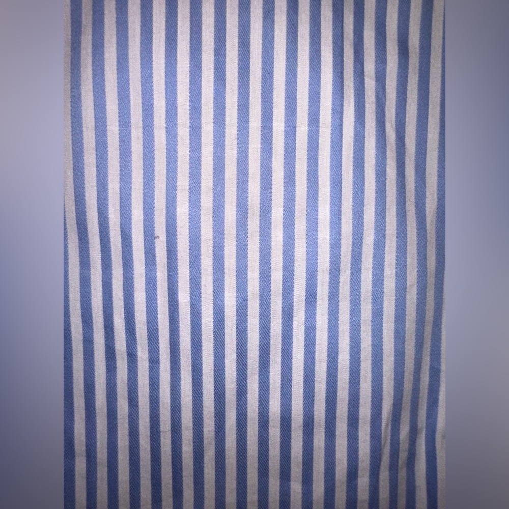 EUC Zara Size Medium Women’s Striped Ruffle Long Sleeve Dress - Picture 5 of 11